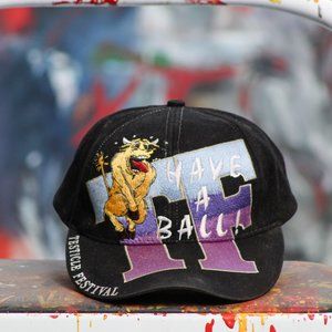 Montana Hat Mens One Size Black Rock Creek Lodge Adjustable Bull Cap